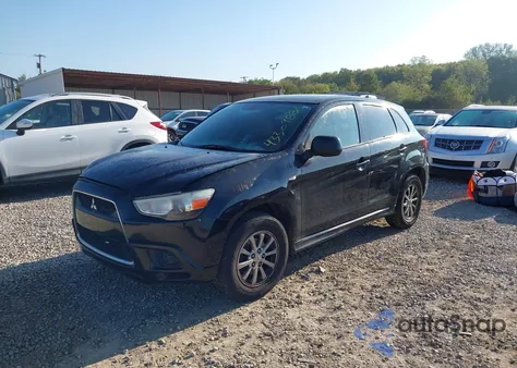 2011 Mitsubishi Outlander Sport Es z USA, uszkodzony, nr VIN JA4AP3AU9BZ018654
